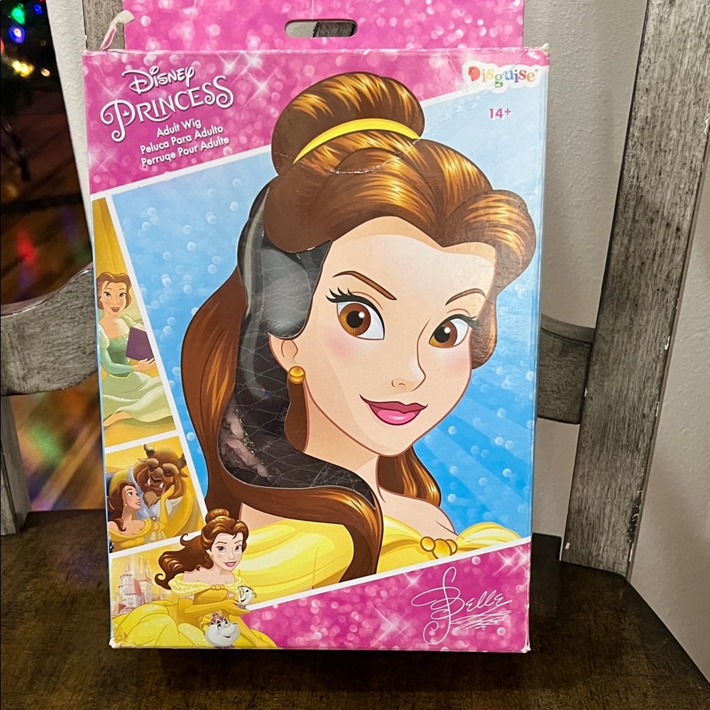 Disney Princess Belle Brown Wig